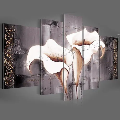High Quality Hand Painted 5 Panels Wall Art Home Decorative Flower Oil painting On Canvas Abstract Painting Canvas Picture
High Quality Hand Painted 5 Panels Wall Art Home Decorative Flower Oil painting On Canvas Abstract Painting Canvas Picture