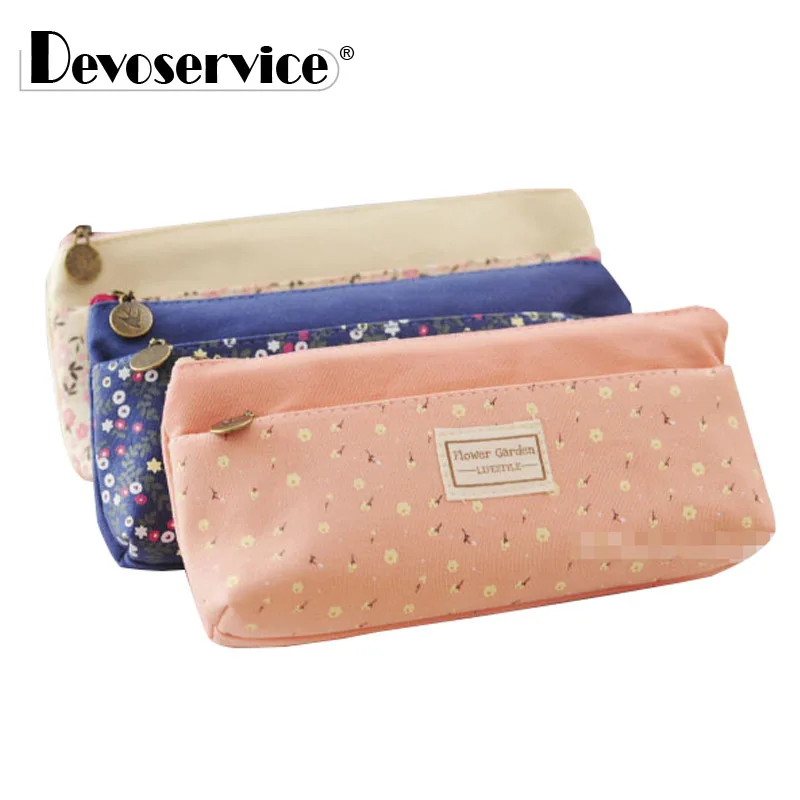 1PC Kawaii Flower School Pencil Bag Pencil Double Zipper Pure Fresh Cosmetic Pouch Pen Bags Office Stationery Canvas Pencil Case
1PC Kawaii Flower School Pencil Bag Pencil Double Zipper Pure Fresh Cosmetic Pouch Pen Bags Office Stationery Canvas Pencil Case