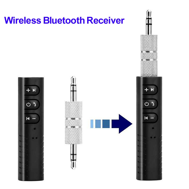 3.5mm Jack Aux Handsfree Car Bluetooth Wireless Bluetooth Receiver Kit Adapter For Headphone MP3 Music Audio Reciever Adapter
3.5mm Jack Aux Handsfree Car Bluetooth Wireless Bluetooth Receiver Kit Adapter For Headphone MP3 Music Audio Reciever Adapter