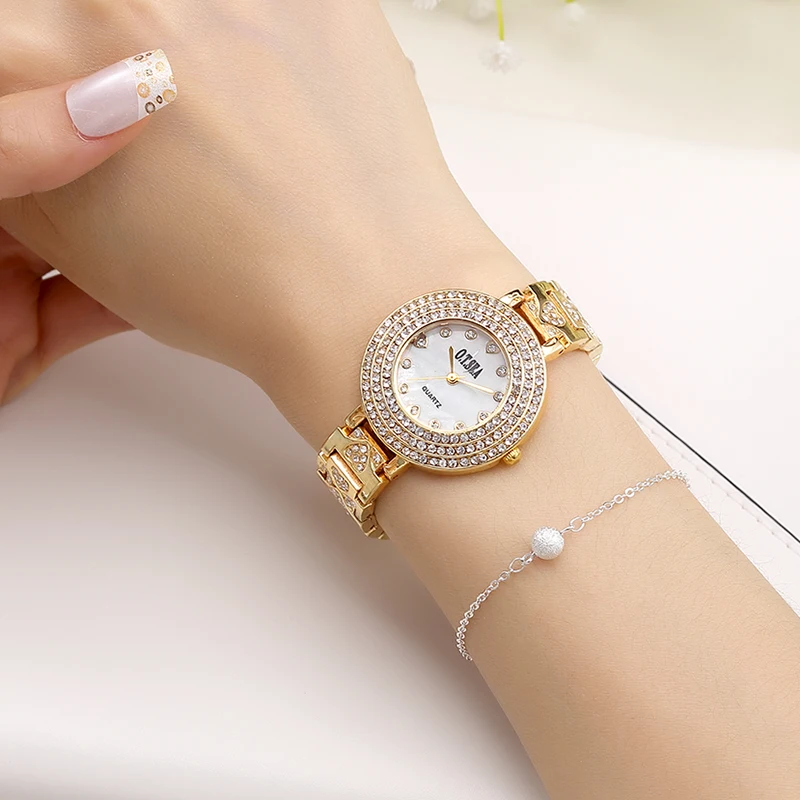 Luxury O.T.SEA Brand Heart Bracelet Watches Women Ladies Shining Crystal Dress Quartz Wristwatches Relogio Feminino 2102
Luxury O.T.SEA Brand Heart Bracelet Watches Women Ladies Shining Crystal Dress Quartz Wristwatches Relogio Feminino 2102