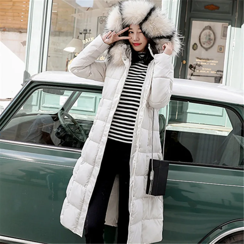 Winter 2018 Hooded Fur Collar Fashion Female Warm Coat Thicken Loose Long Section Women's Europe America Cotton Clothing YZH477
Winter 2018 Hooded Fur Collar Fashion Female Warm Coat Thicken Loose Long Section Women's Europe America Cotton Clothing YZH477