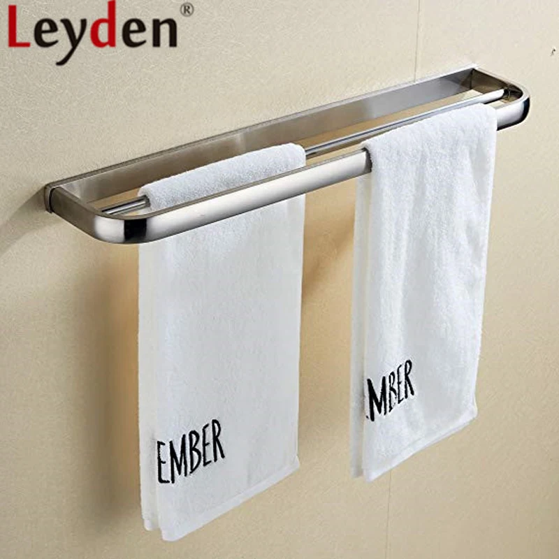 Leyden Brass Brushed Wall Mounted Double Towel Bars 57cm Durable Antirust Towel Rail Towel Racks Bathroom Accessories
Leyden Brass Brushed Wall Mounted Double Towel Bars 57cm Durable Antirust Towel Rail Towel Racks Bathroom Accessories