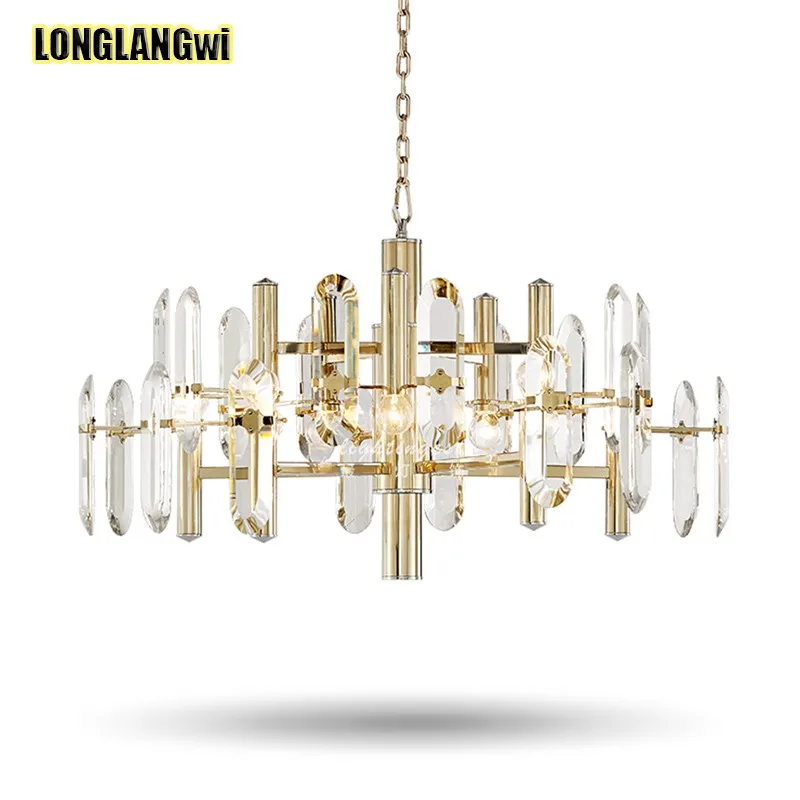 Brief design crystal chandeliers modern LED light gold living room Home Lighting Decoration Luxury Chandelier
Brief design crystal chandeliers modern LED light gold living room Home Lighting Decoration Luxury Chandelier