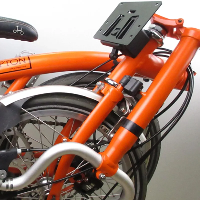 TRIGO Brompton Front Carrier Block Adaptor Mount For Cargo Bag or bottle cage adapter DIY front seat parts
TRIGO Brompton Front Carrier Block Adaptor Mount For Cargo Bag or bottle cage adapter DIY front seat parts