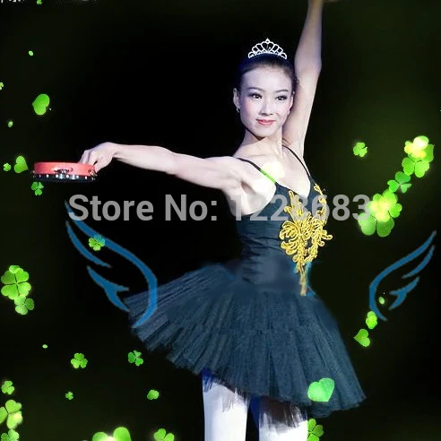 

Профессиональная Классическая Размеры 130 см-175 см балетки Adulto Одежда для танцев Bailarina/юбка-пачка Дети красный/зеленый/синий костюм лебедя