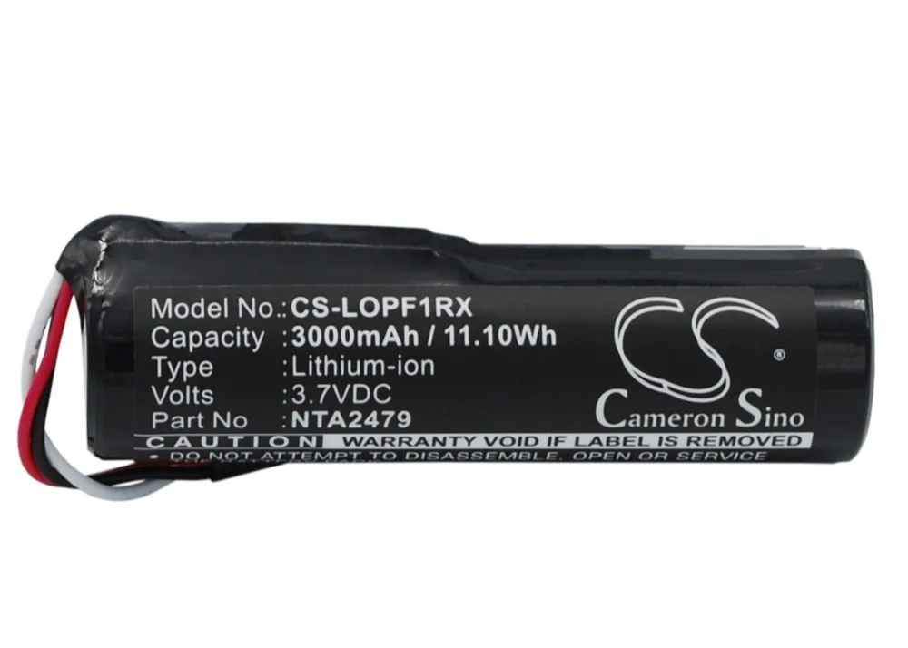 Cameron Sino Large capacity 3000mAh Battery 533-000096, DGYF001, GPRLO18SY002 for Logitech MM50, Pure-Fi Anywhere Speaker 1st
Cameron Sino Large capacity 3000mAh Battery 533-000096, DGYF001, GPRLO18SY002 for Logitech MM50, Pure-Fi Anywhere Speaker 1st
