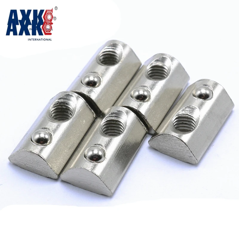 CNC m3 m4 m5 m6 Half Round Elasticity Spring Nut Block for Aluminium Profile Extrusion SLot Aluminum Profile Use Spring Nut
CNC m3 m4 m5 m6 Half Round Elasticity Spring Nut Block for Aluminium Profile Extrusion SLot Aluminum Profile Use Spring Nut