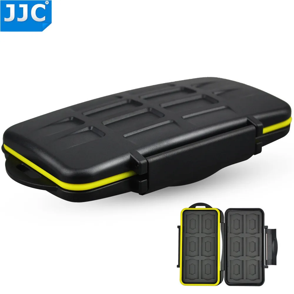 JJC Water-resistant Shockproof SD Card Holder Storage Camera Memory Card Bag Case Protector Cover For 12 SD+12 Micro SD Cards
JJC Water-resistant Shockproof SD Card Holder Storage Camera Memory Card Bag Case Protector Cover For 12 SD+12 Micro SD Cards