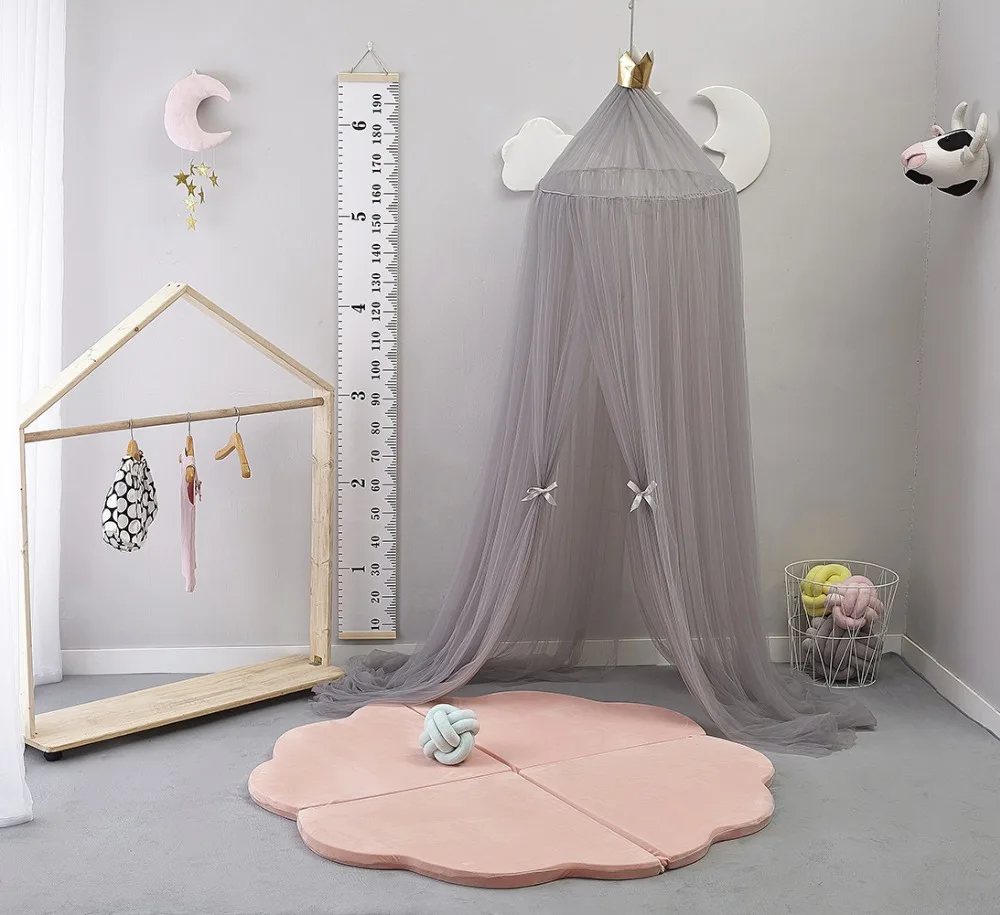 Round Baby Bed Mosquito Net Dome Hanging Mesh Bed Canopy Mosquito Net Curtain for Hammock Baby Kids Reading Playing Room Decor
Round Baby Bed Mosquito Net Dome Hanging Mesh Bed Canopy Mosquito Net Curtain for Hammock Baby Kids Reading Playing Room Decor