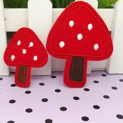 Exquisite Applique Embroidery Patch Ironing On Lovely Children Patch Size Mushroom Posts
Exquisite Applique Embroidery Patch Ironing On Lovely Children Patch Size Mushroom Posts