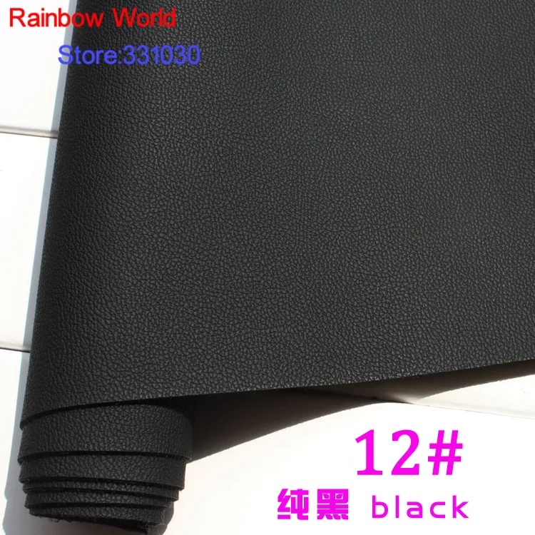 12# black Micro Lychee Pattren high quality 1.2mm thick PU Leather fabric for DIY cars table bags bed material (140*500cm)
12# black Micro Lychee Pattren high quality 1.2mm thick PU Leather fabric for DIY cars table bags bed material (140*500cm)