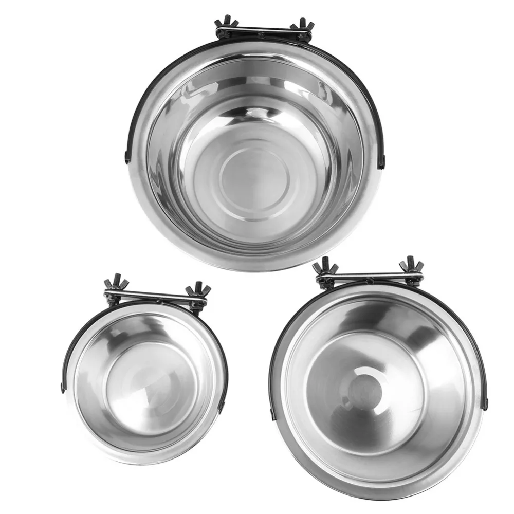 Feeding Dog Bowl Diner Dish Can Stationary Dog Cage Bowl Stainless Steel Pet Puppy Cat Double Pet Bowls Dog Food Water Feeder
Feeding Dog Bowl Diner Dish Can Stationary Dog Cage Bowl Stainless Steel Pet Puppy Cat Double Pet Bowls Dog Food Water Feeder