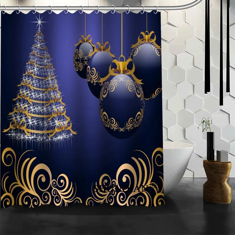 Waterproof Bathroom Curtains Modern Christmas Tree Shower Curtain polyester Bath screens Customized curtain
Waterproof Bathroom Curtains Modern Christmas Tree Shower Curtain polyester Bath screens Customized curtain