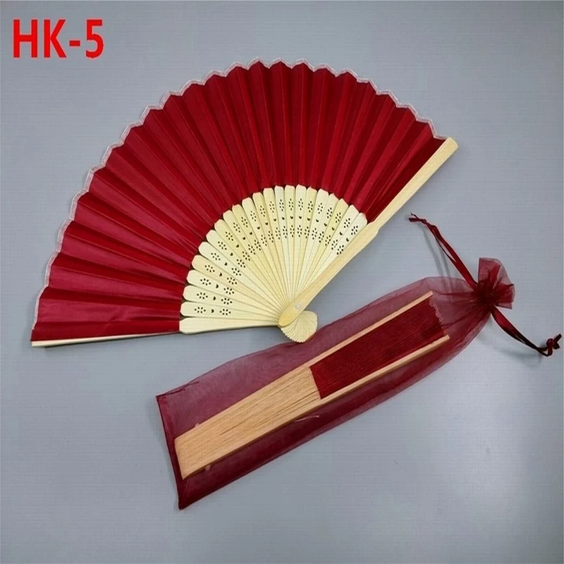 11 color Silk fan Folding Elegant Silk Hand Fan with Gift bag Wedding Party Favors Gift 10pcs/lot
11 color Silk fan Folding Elegant Silk Hand Fan with Gift bag Wedding Party Favors Gift 10pcs/lot
