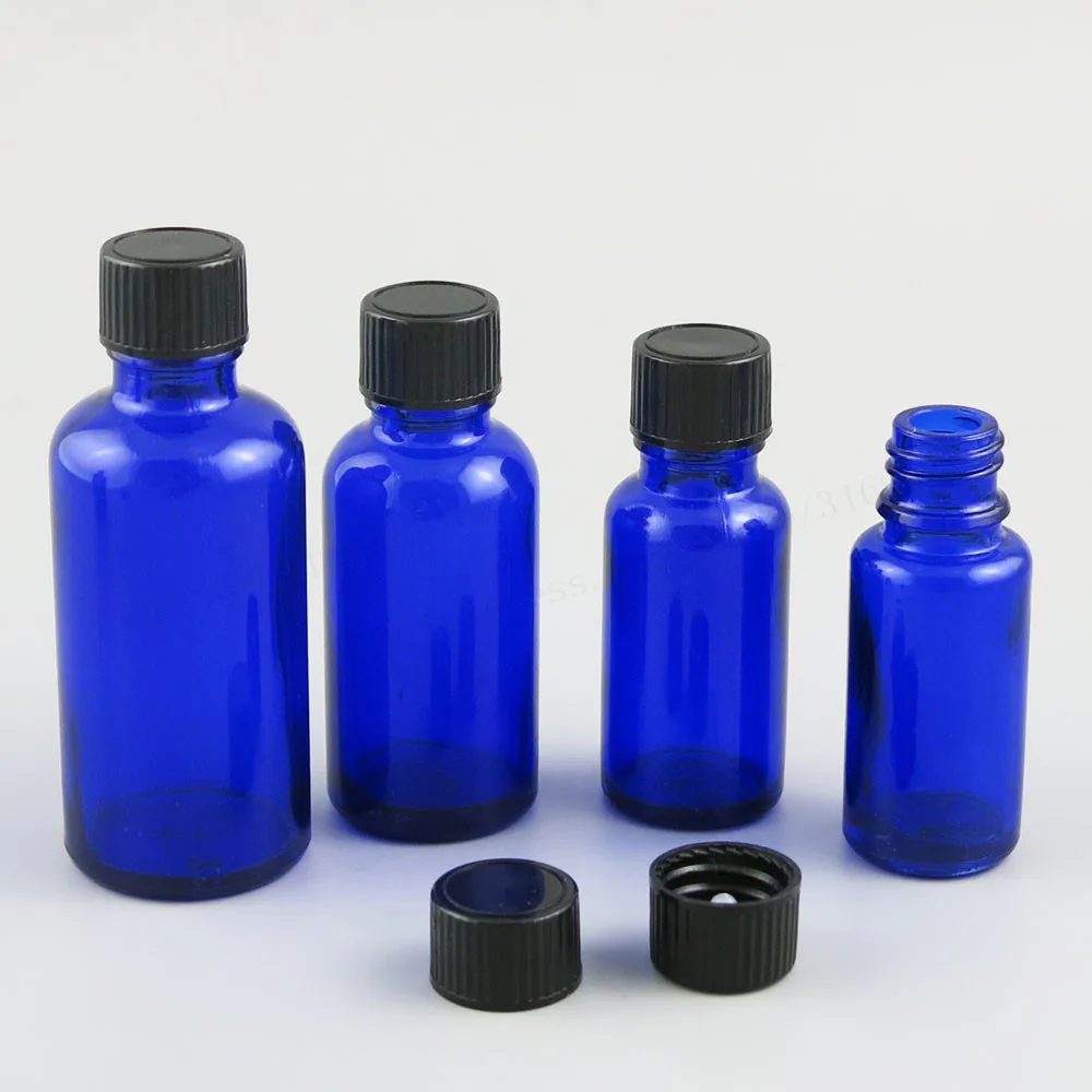 200 x 5ml 10ml 15ml 20ml 30ml 50ml 100ml Cobalt Blue Glass Bottle with Black Phenolic Cone Cap 1oz Blue Cosmetic Containers
200 x 5ml 10ml 15ml 20ml 30ml 50ml 100ml Cobalt Blue Glass Bottle with Black Phenolic Cone Cap 1oz Blue Cosmetic Containers
