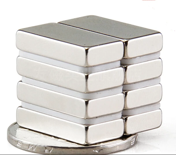 NdFeB Magnet Block 20x10x4 mm block Neodymium Permanent Magnets Rare Earth Magnets Grade N42 NiCuNi Plated
NdFeB Magnet Block 20x10x4 mm block Neodymium Permanent Magnets Rare Earth Magnets Grade N42 NiCuNi Plated