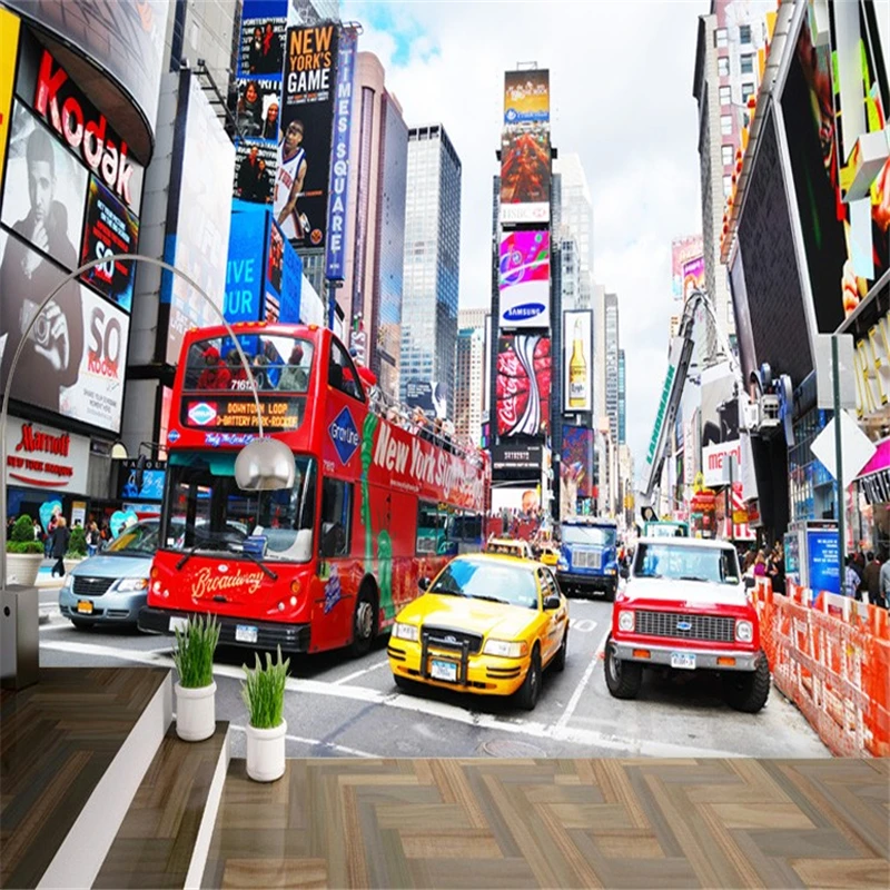 beibehang 3D Bus New York Times large mural wallpaper TV background wall paper Office living room bedroom 3d wallpaper
beibehang 3D Bus New York Times large mural wallpaper TV background wall paper Office living room bedroom 3d wallpaper