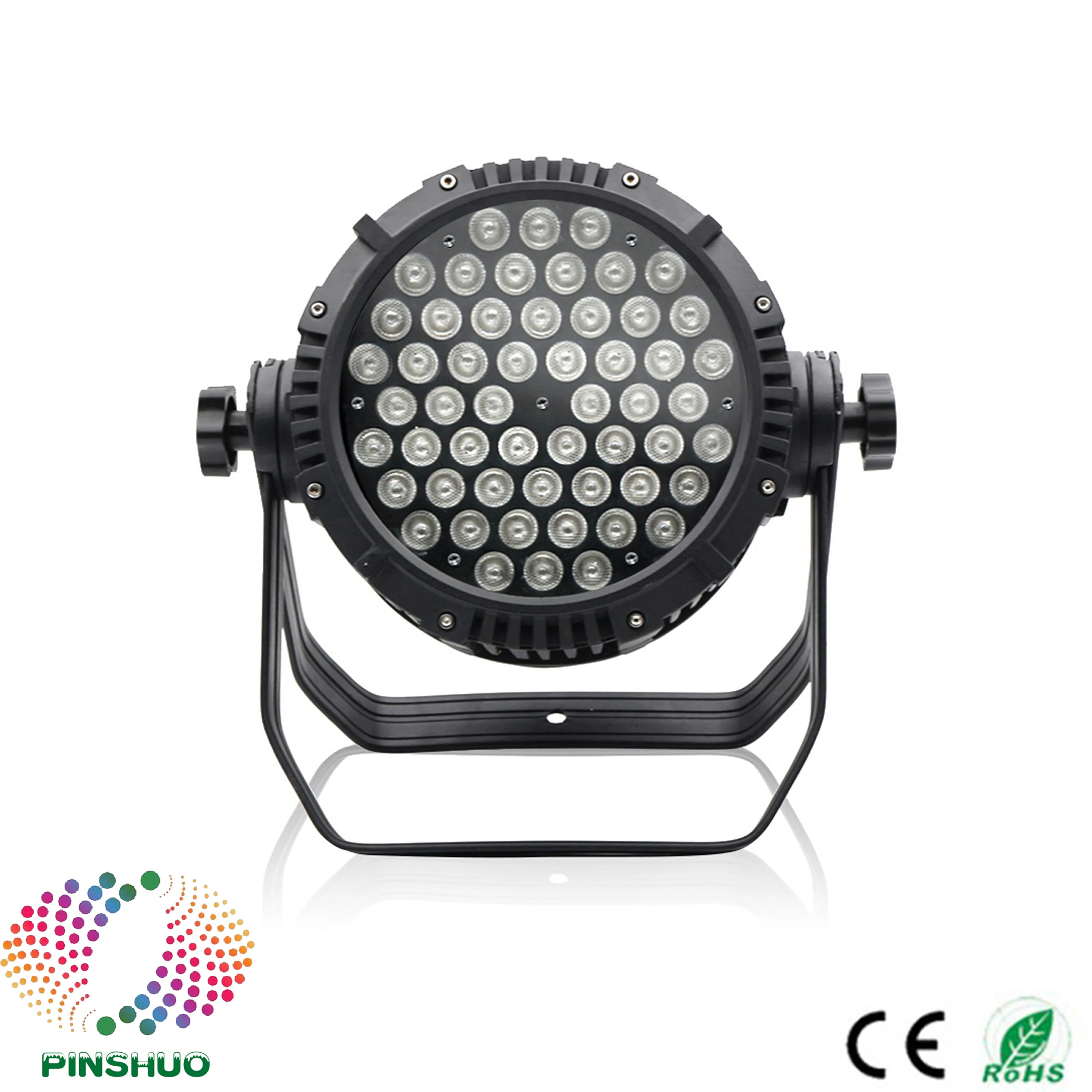 (4 шт./лот) гарантия 3 года 54 Вт DMX светодиодный сценический свет DMX512 RGB прожектор