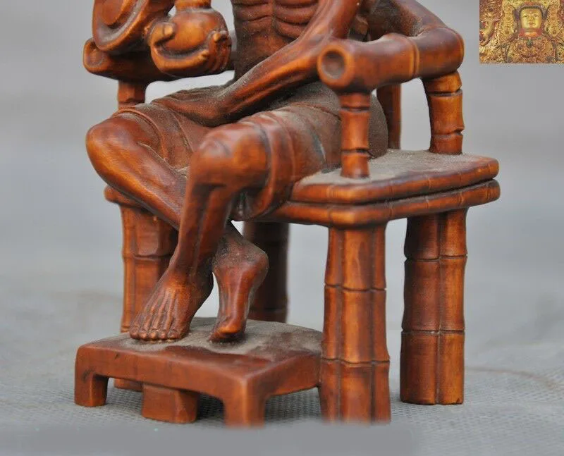 wedding decoration Chinese Buddhism Boxwood Wood Hand-carved Damo Bodhidharma Dharma Buddha Statue
wedding decoration Chinese Buddhism Boxwood Wood Hand-carved Damo Bodhidharma Dharma Buddha Statue