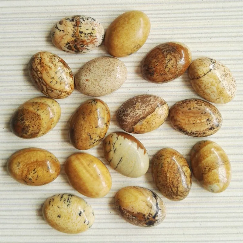 Wholese fashion hot selling natural picture Stone beads oval CAB CABOCHON loose Beads for jewelry 13x18mm 50pcs/Lot
Wholese fashion hot selling natural picture Stone beads oval CAB CABOCHON loose Beads for jewelry 13x18mm 50pcs/Lot