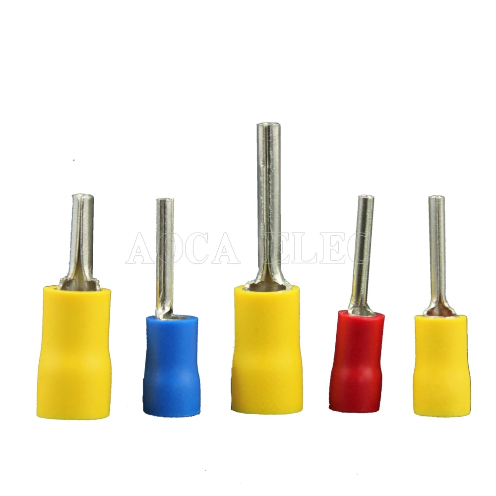 100pcs22-16AWG Insulated Pin Terminals Electrical Splice Crimp Connector Auto Wiring PTV1.25-10 1.25-12 PTV2-10 2-12 PTV5.5-13
100pcs22-16AWG Insulated Pin Terminals Electrical Splice Crimp Connector Auto Wiring PTV1.25-10 1.25-12 PTV2-10 2-12 PTV5.5-13