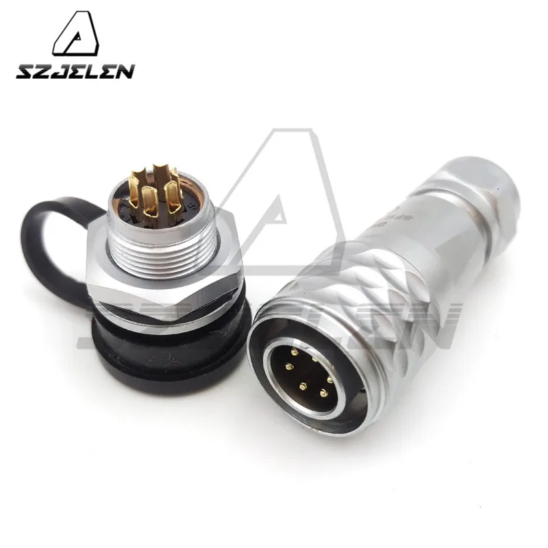 

WEIPU SF12 series 6pin Waterproof Connector plug socket, IP67, Aviation Automotive Electrical Connectors