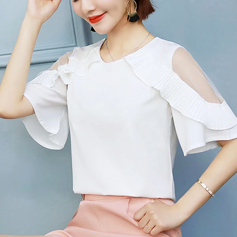 Blusas Mujer De Moda 2021 Chiffon Blouse Shirts Women White Short Ruffles Solid Clothes Ladies Tops Blouse For Women 4867 50
Blusas Mujer De Moda 2021 Chiffon Blouse Shirts Women White Short Ruffles Solid Clothes Ladies Tops Blouse For Women 4867 50