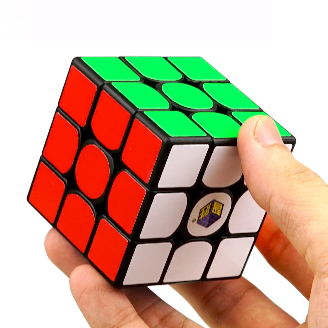 Yuxin маленький магический 3x3x3 Кубик профессиональные 3x3 наклейки скоростные