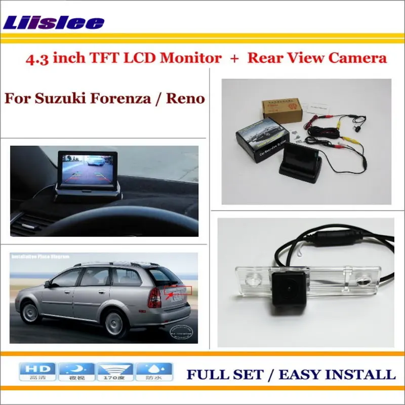 Auto Camera For Suzuki Forenza Reno Auto Rear View Camera Back Up 4.3" LCD Monitor Parking Assistance System
Auto Camera For Suzuki Forenza Reno Auto Rear View Camera Back Up 4.3" LCD Monitor Parking Assistance System