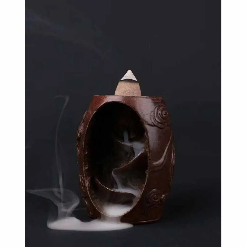 Creative backflow incense burner brass mountain river waterfall smoke incense burner handicraft censer home office decoration
Creative backflow incense burner brass mountain river waterfall smoke incense burner handicraft censer home office decoration