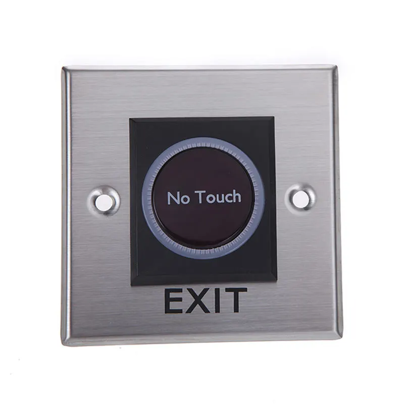 Free Shipping Infrared No Touch Contactless Door Release Exit Button Sensor Switch with LED Indication
Free Shipping Infrared No Touch Contactless Door Release Exit Button Sensor Switch with LED Indication
