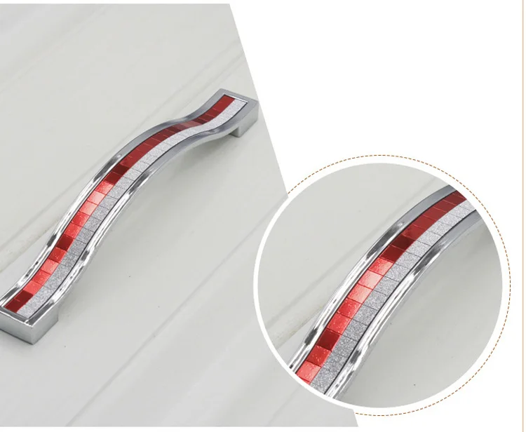 Fashion Red Zinc Alloy Modern crystal Door Knob Cabinet Drawer Kitchen Wardrobe Cupboard Pull Handle Red/Silver 128mm 12PCS
Fashion Red Zinc Alloy Modern crystal Door Knob Cabinet Drawer Kitchen Wardrobe Cupboard Pull Handle Red/Silver 128mm 12PCS