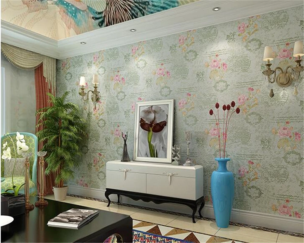 beibehang Classic fashion American non-woven wall paper 3D rural bedroom retro TV background wall papel de parede 3d wallpaper
beibehang Classic fashion American non-woven wall paper 3D rural bedroom retro TV background wall papel de parede 3d wallpaper