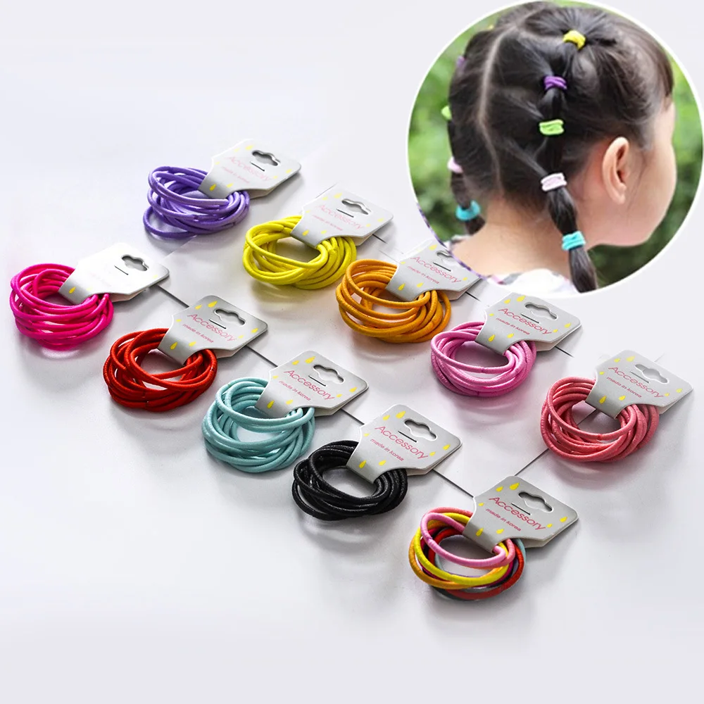 New Fashion12 Colors 10Pcs/Card 3cm Child Rubber Bands Hair Accessories Wholesale Candy Colors Hair Elastics For Girls Kids
New Fashion12 Colors 10Pcs/Card 3cm Child Rubber Bands Hair Accessories Wholesale Candy Colors Hair Elastics For Girls Kids