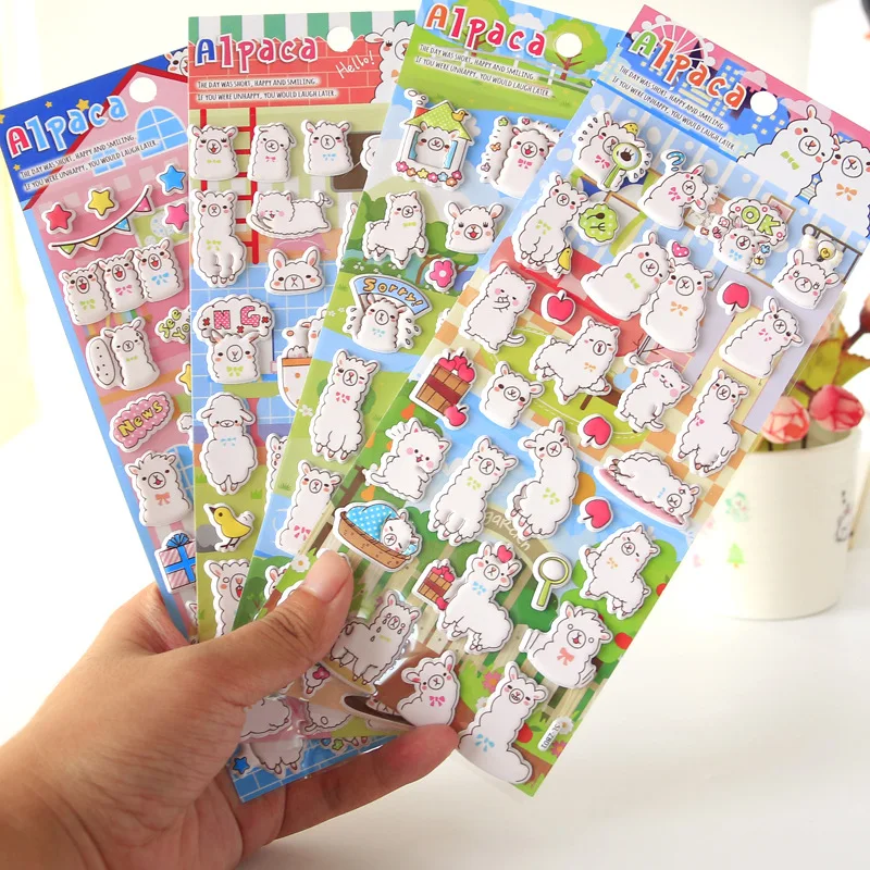 Alpaca Pasture 3D Decorative Stickers Adhesive Stickers DIY Decoration Diary Stationery Stickers Children Gift
Alpaca Pasture 3D Decorative Stickers Adhesive Stickers DIY Decoration Diary Stationery Stickers Children Gift