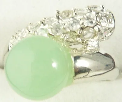 wholesale noble light green Natural jade silver plated crystal inlay fashion ring(#7.8.9)
wholesale noble light green Natural jade silver plated crystal inlay fashion ring(#7.8.9)