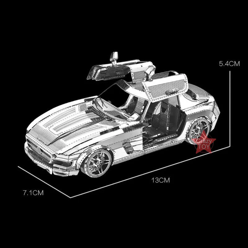 2018 3D Metal Nano Puzzle Butterfly Wings Sports Car Vehicle Assemble Model Kits I22219 DIY 3D Laser Cut Jigsaw Toy
2018 3D Metal Nano Puzzle Butterfly Wings Sports Car Vehicle Assemble Model Kits I22219 DIY 3D Laser Cut Jigsaw Toy