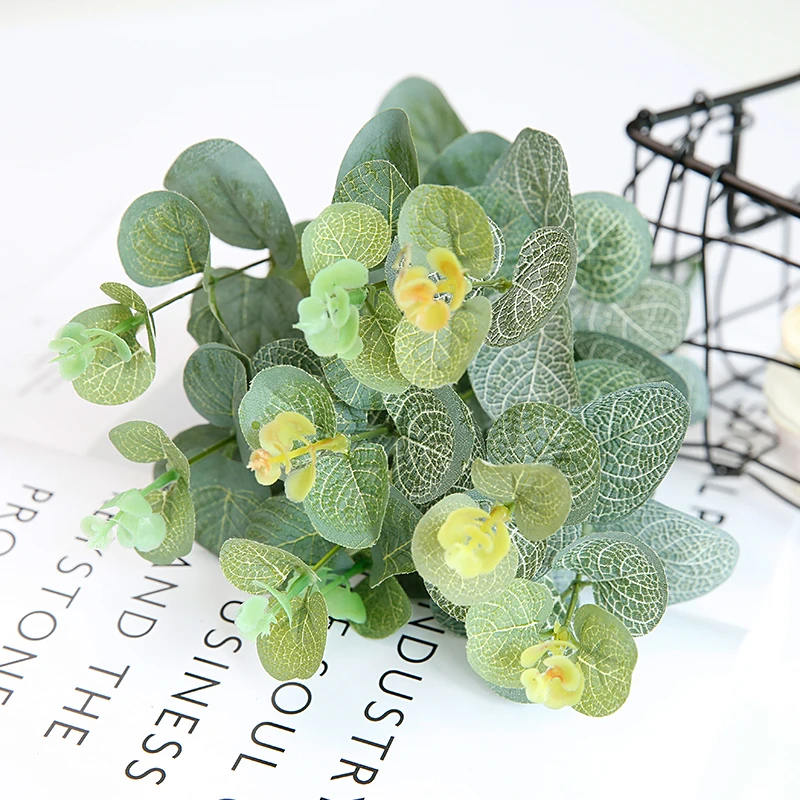 4 Twig Simulated Eucalyptus Green Leaves Beautifully Dried flowers Decoration Photography Props Desktop Shooting Accessories
4 Twig Simulated Eucalyptus Green Leaves Beautifully Dried flowers Decoration Photography Props Desktop Shooting Accessories