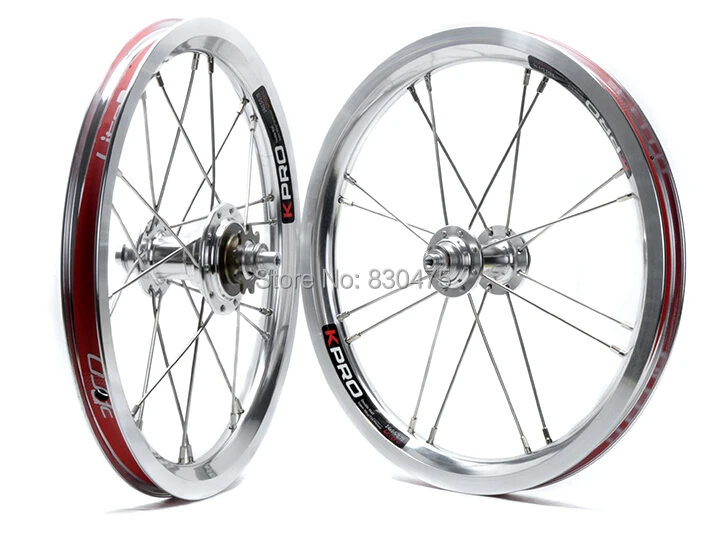 Ultralight 776g 14inch Folding Bike Wheels BMX Wheelset Bike Bicycle Wheelset for BYA412 BMX Parts
Ultralight 776g 14inch Folding Bike Wheels BMX Wheelset Bike Bicycle Wheelset for BYA412 BMX Parts