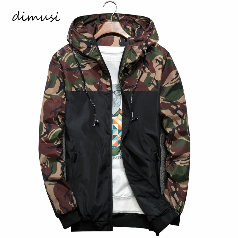 DIMUSI Men's Jackets Spring Autumn Camouflage Military Hooded Coats Casual Zipper Male Thin Windbreaker Mens Brand Clothing 6XL
DIMUSI Men's Jackets Spring Autumn Camouflage Military Hooded Coats Casual Zipper Male Thin Windbreaker Mens Brand Clothing 6XL