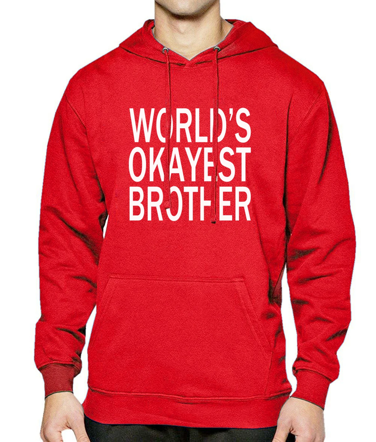 WORLD'S OKAYEST BROTHER 2018 New Hot Fashion Hoodie Men Sweatshirts Spring Winter Hoody Fleece Tracksuits Sportsman Wear Fitness
WORLD'S OKAYEST BROTHER 2018 New Hot Fashion Hoodie Men Sweatshirts Spring Winter Hoody Fleece Tracksuits Sportsman Wear Fitness