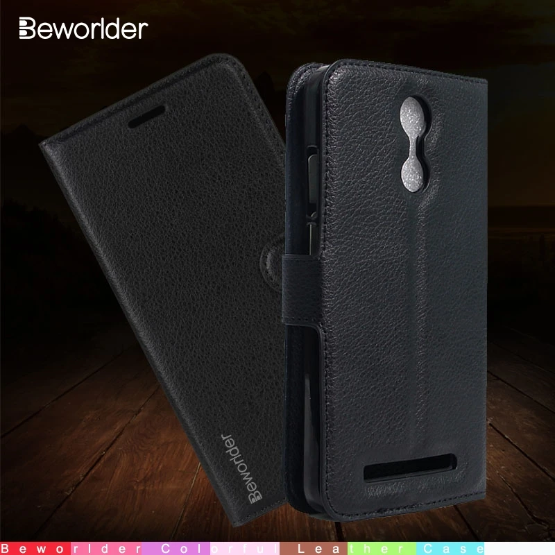 Кожаный чехол Beworlder для Homtom HT17 Pro/HT17 кошелек Модный Цветной Чехол книжка телефона
