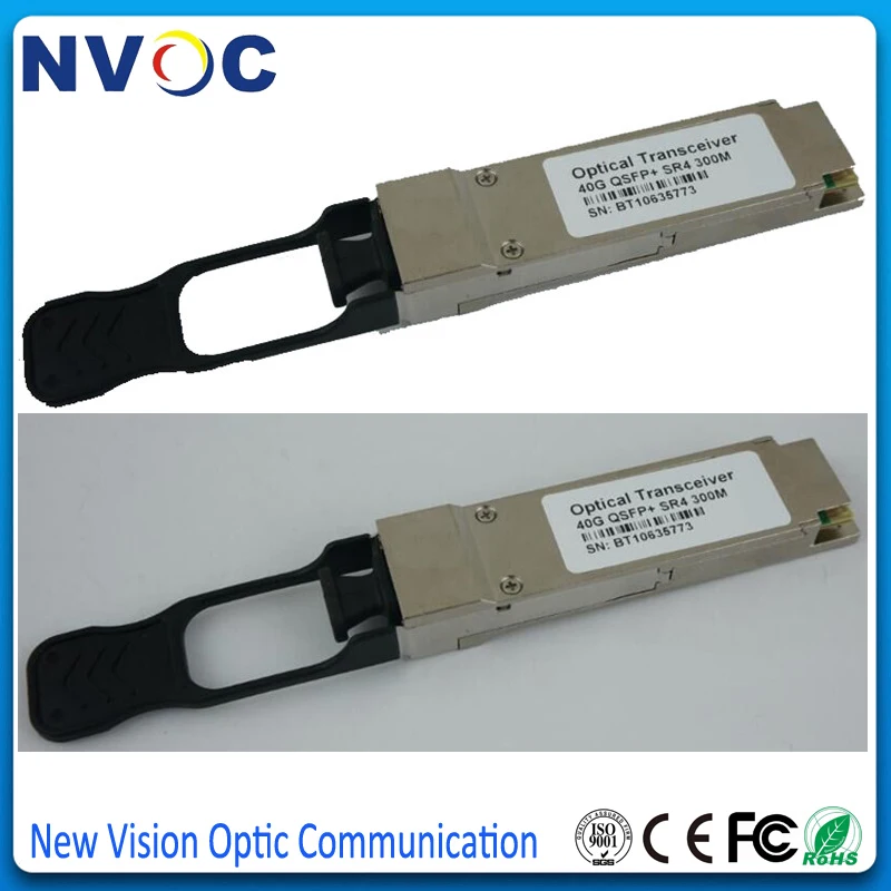 QSFP-40G-CSR4 40GBASE-CSR4 QSFP + CSR4 40 ГБ/сек. мультирежим MMF 850nm LC MPO 300M волоконно-оптический