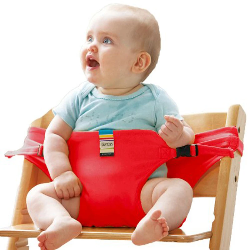 Детское портативное кресло высокий складной ремень безопасности для