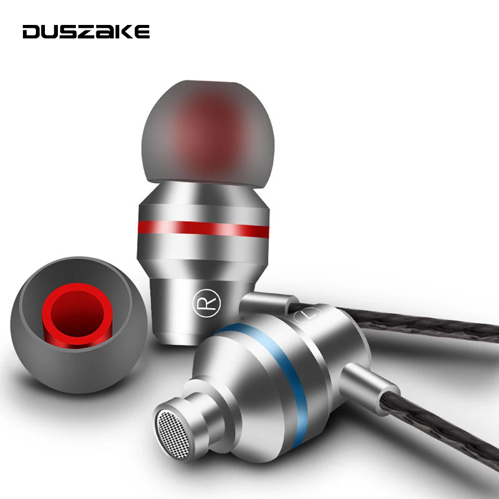 DUSZAKE In-Ear Headphones For Xiaomi Earphone For Phone Stereo Bass Headset Metal Wired Earphone HiFi Headphones Mic for Samsung
DUSZAKE In-Ear Headphones For Xiaomi Earphone For Phone Stereo Bass Headset Metal Wired Earphone HiFi Headphones Mic for Samsung