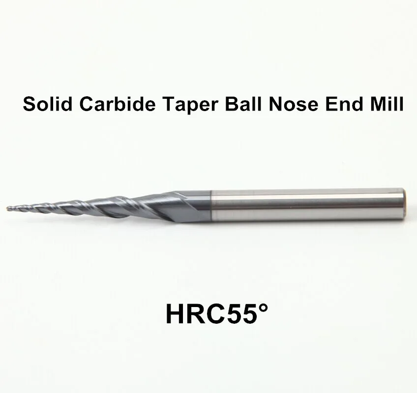 R0.5x30xD6x75Lx2T HRC55 TiAlN с покрытием из карбида вольфрама с покрытием Алюминий с коническим отверстием производства сферическим концом
R0.5x30xD6x75Lx2T HRC55 TiAlN с покрытием из карбида вольфрама с покрытием Алюминий с коническим отверстием производства сферическим концом