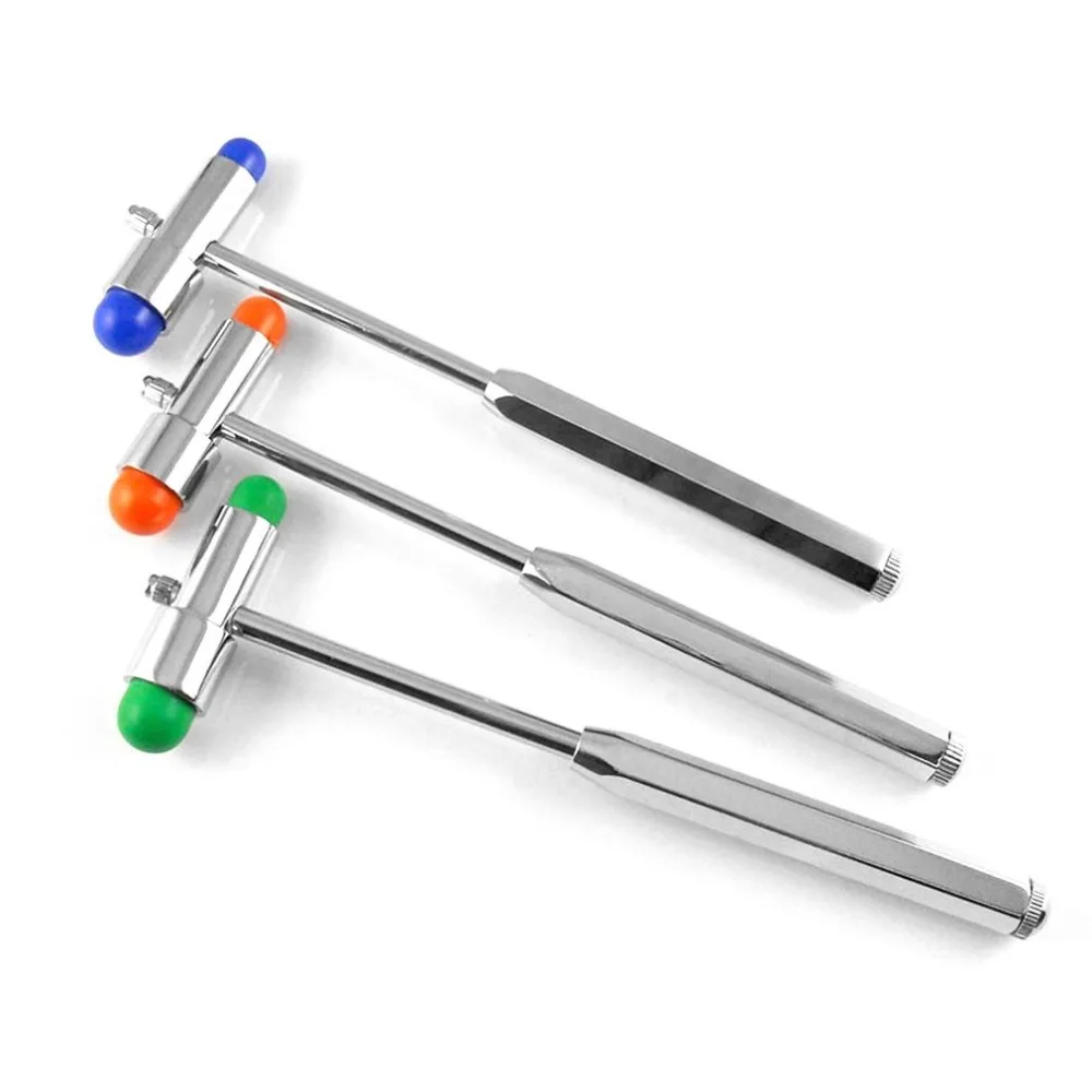 New Multifunction Neurological Reflex Hammer Percussor with Brush Medical Diagnostic Hammer Health Care Relaxation Massage Tool
New Multifunction Neurological Reflex Hammer Percussor with Brush Medical Diagnostic Hammer Health Care Relaxation Massage Tool