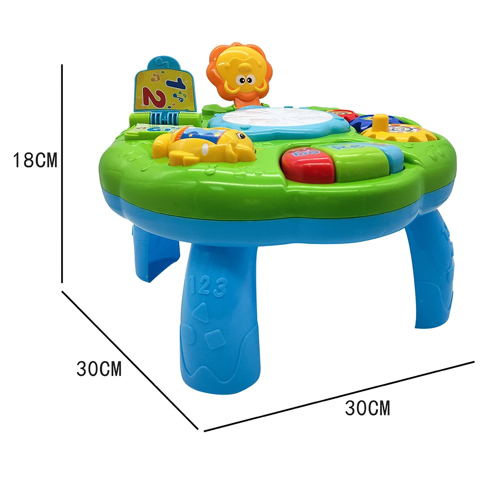 TOT Kids 1082 Light Music Electronic Drum Learning Table Parent-Child Education Interactive Baby Toys Gifts
TOT Kids 1082 Light Music Electronic Drum Learning Table Parent-Child Education Interactive Baby Toys Gifts