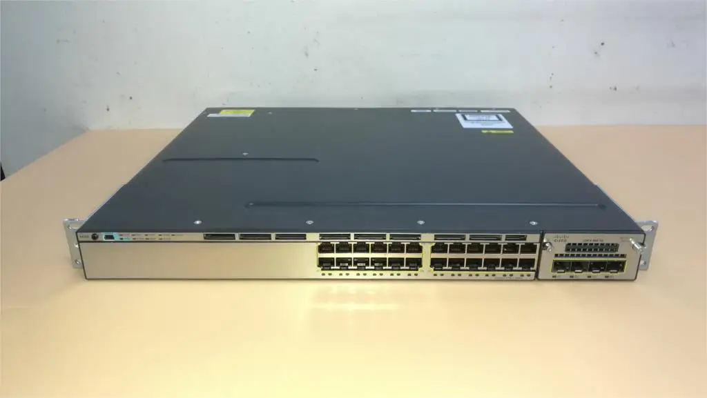WS-C3750X-24T-L WS-C3750X-24T-E WS-C3750X-24T-S 24-port full Gigabit three-layer core switch used original
WS-C3750X-24T-L WS-C3750X-24T-E WS-C3750X-24T-S 24-port full Gigabit three-layer core switch used original