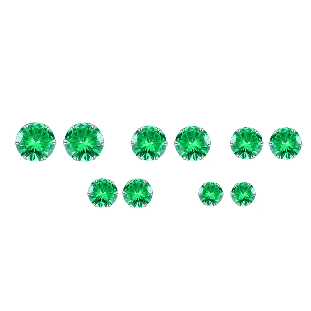 WNGMNGL 5 Pairs/Set Classic Sliver Alloy 9 Colors Crystal Stud Earrings for Women Charm Statement 2018 New Fashion Jewelry Gift
WNGMNGL 5 Pairs/Set Classic Sliver Alloy 9 Colors Crystal Stud Earrings for Women Charm Statement 2018 New Fashion Jewelry Gift